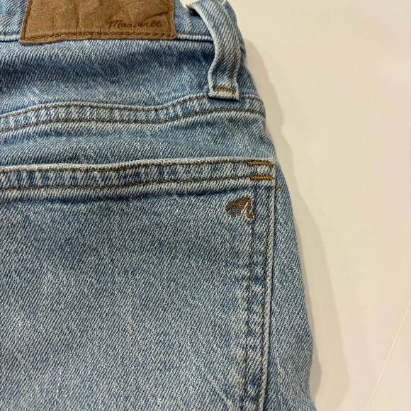 Madewell The Perfect Vintage Jean Light Wash High Rise Straight Size 25 - Picture 5 of 14